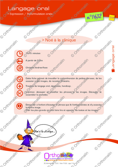 Page 1 de la fiche