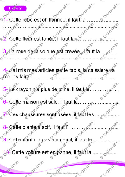 Page 4 de la fiche