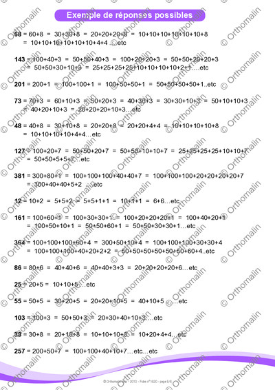 Page 6 de la fiche