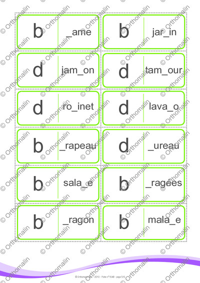 Page 5 de la fiche