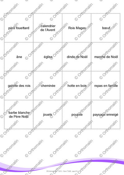 Page 3 de la fiche
