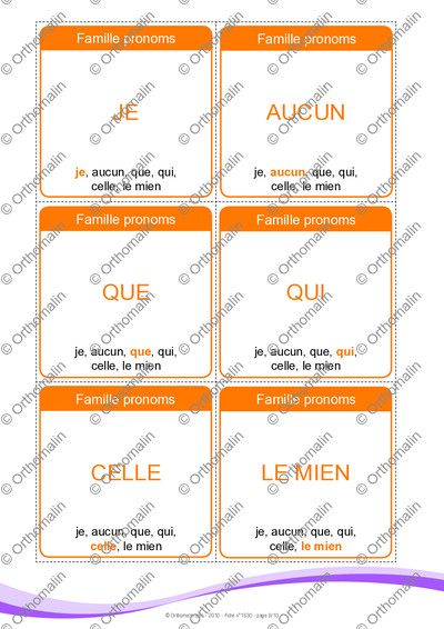 Page 6 de la fiche