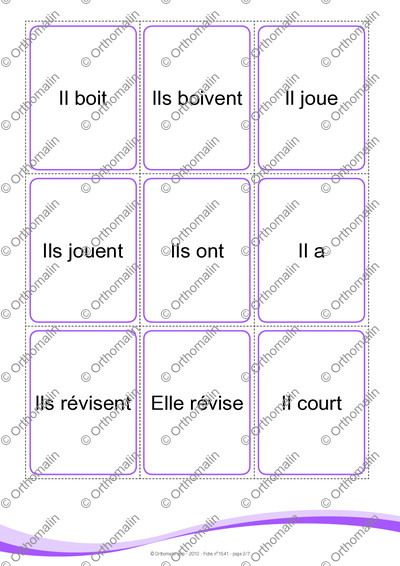 Page 2 de la fiche