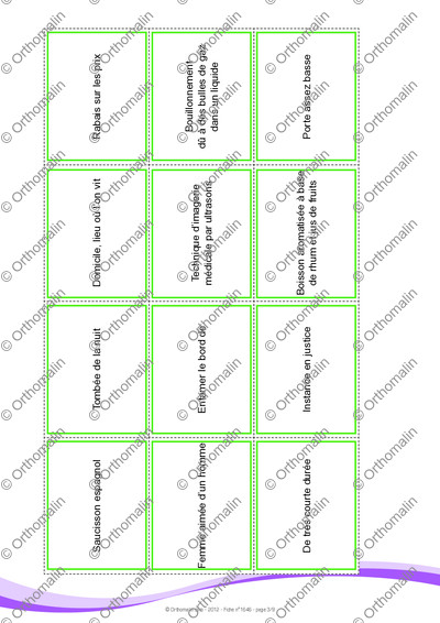Page 3 de la fiche