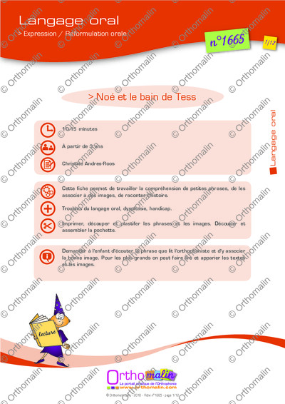 Page 1 de la fiche