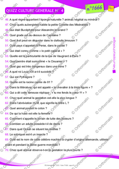 Page 4 de la fiche