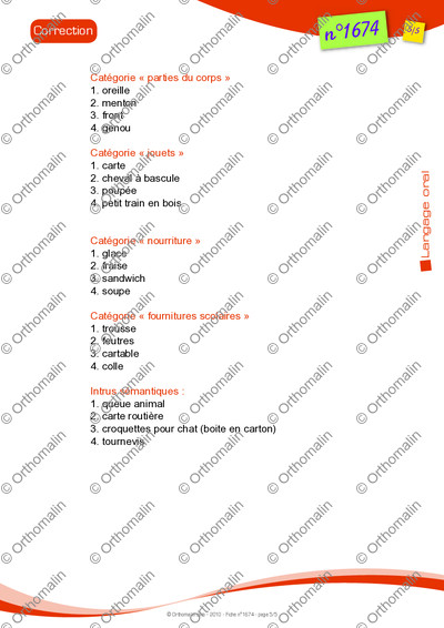 Page 5 de la fiche