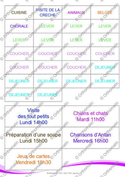 Page 4 de la fiche