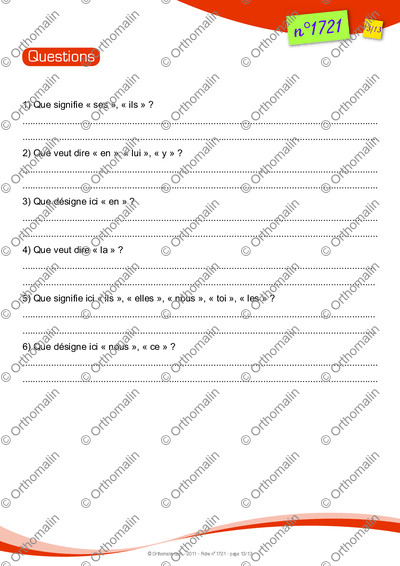 Page 13 de la fiche
