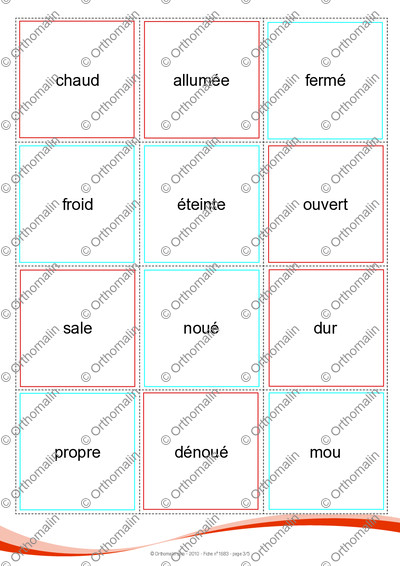 Page 3 de la fiche