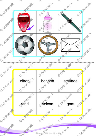 Page 5 de la fiche