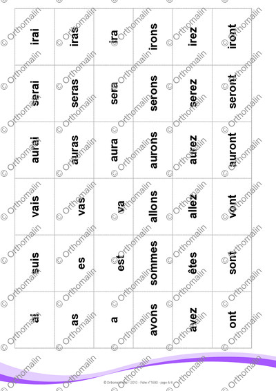 Page 4 de la fiche