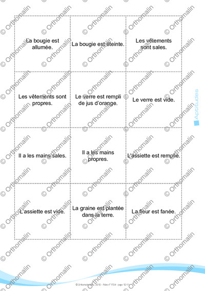 Page 10 de la fiche