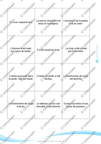 Page 13 de la fiche