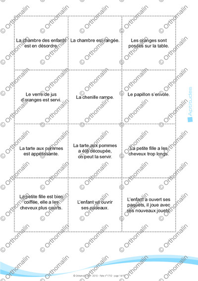 Page 14 de la fiche