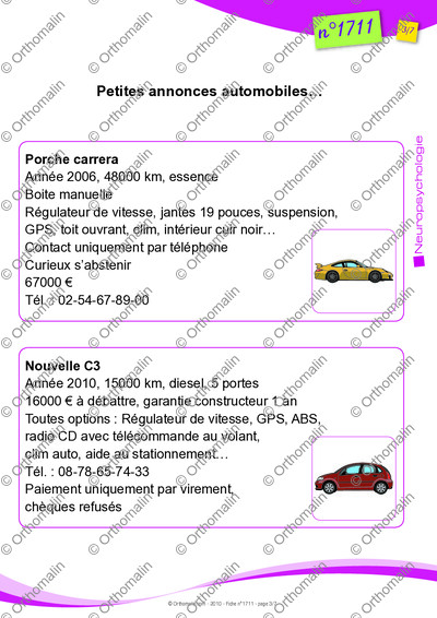 Page 3 de la fiche