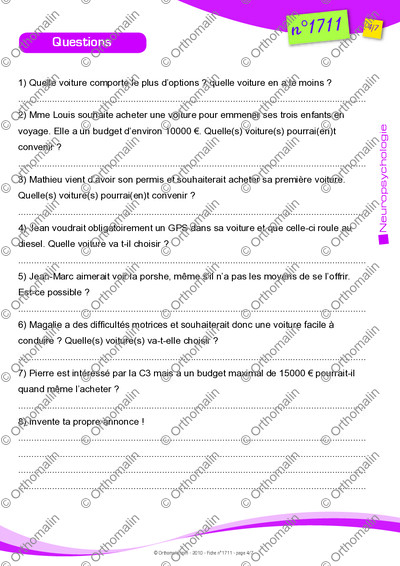 Page 4 de la fiche
