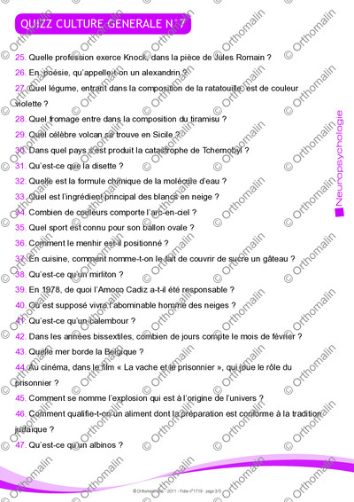 Page 3 de la fiche