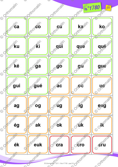 Page 3 de la fiche