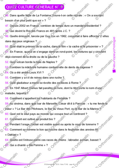 Page 4 de la fiche