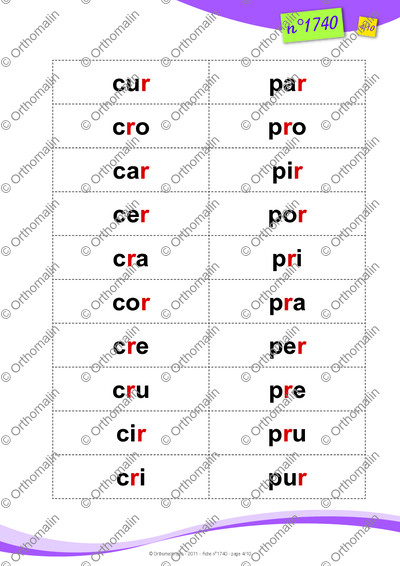 Page 4 de la fiche