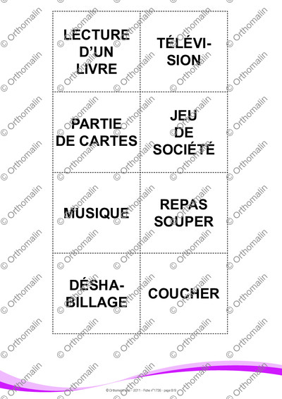 Page 8 de la fiche