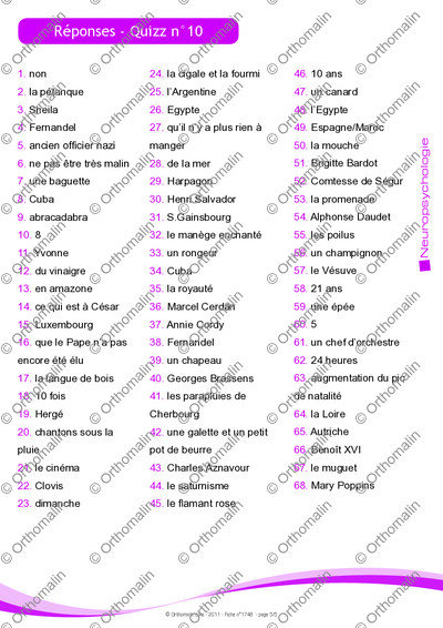 Page 5 de la fiche