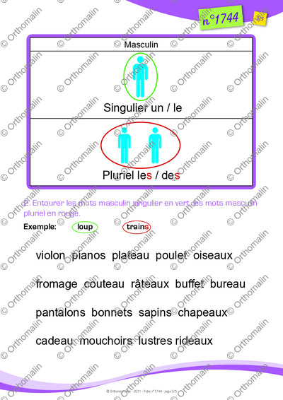 Page 3 de la fiche