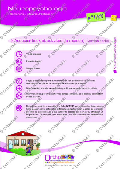 Page 1 de la fiche