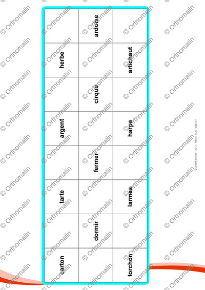 Page 3 de la fiche