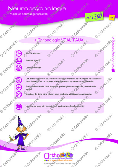 Page 1 de la fiche