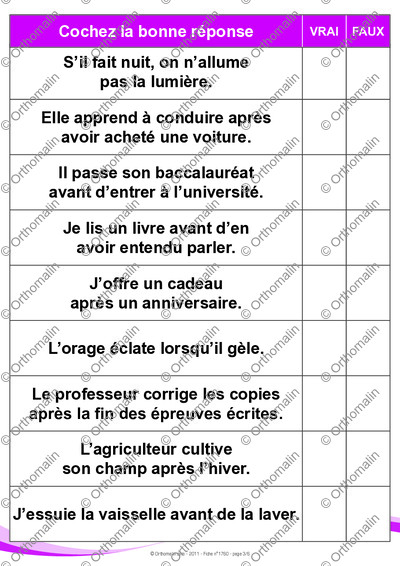 Page 3 de la fiche