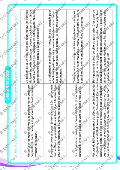 Page 4 de la fiche