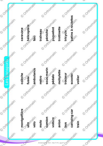 Page 8 de la fiche