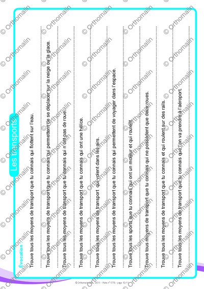 Page 10 de la fiche