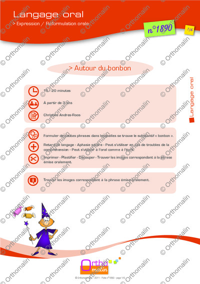 Page 1 de la fiche