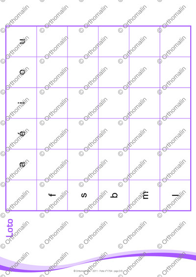 Page 3 de la fiche