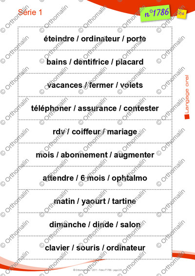 Page 2 de la fiche