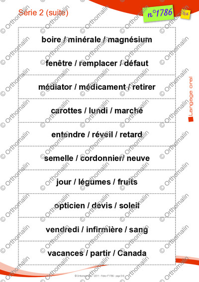 Page 5 de la fiche