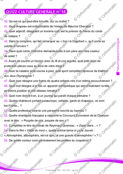 Page 4 de la fiche