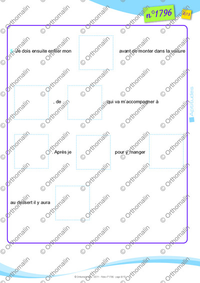 Page 8 de la fiche