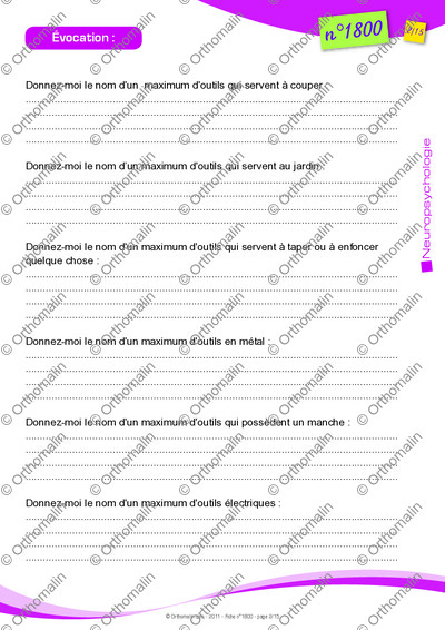 Page 2 de la fiche