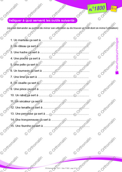 Page 3 de la fiche
