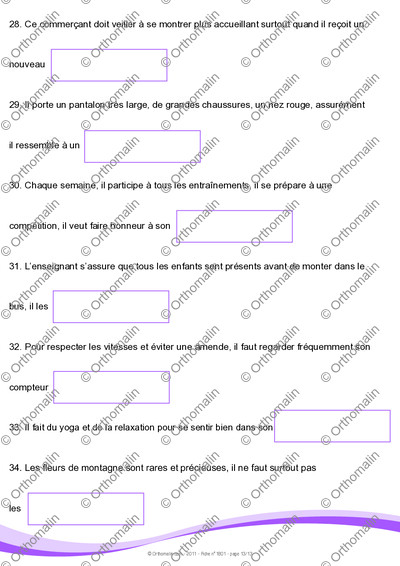 Page 13 de la fiche