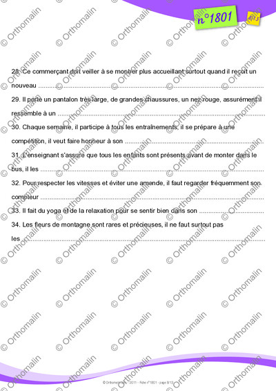 Page 8 de la fiche