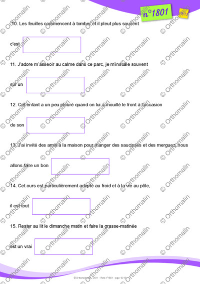 Page 10 de la fiche