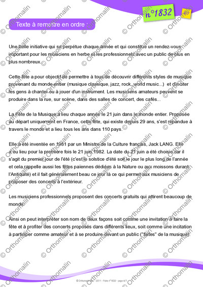 Page 4 de la fiche