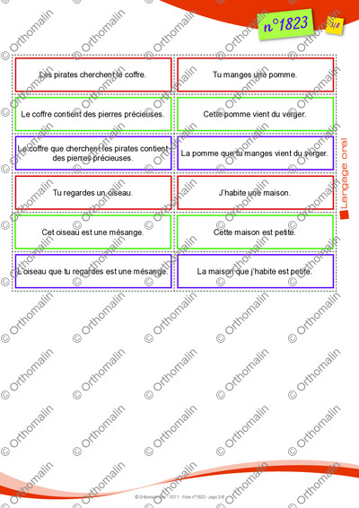 Page 3 de la fiche