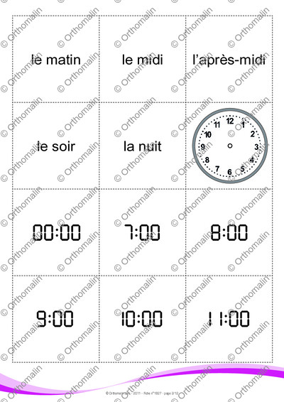 Page 2 de la fiche