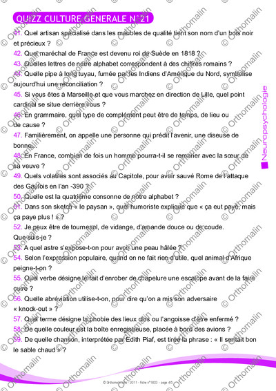 Page 4 de la fiche